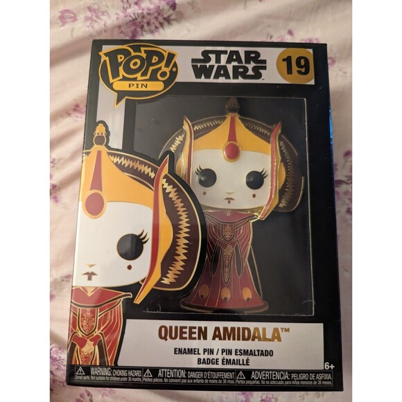 Funko Pop! Pin Queen Amidala - Star Wars 19 - Picture 1 of 2
